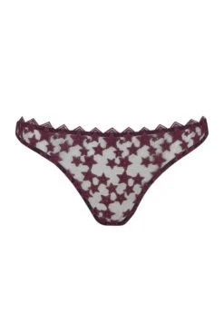 Stella Ouvert Brazilian Knicker (Plum)