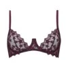 Stella Plunge Bra (Plum)