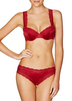 Clara Whispering Thong Brief (Tango Red) 8 Clara Whispering Thong Brief (Tango Red) -BLUEBELLA Sales Store s16 027.tard stella mccartney clara whispering thong brief red lingerie d