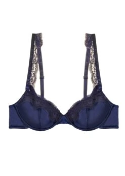 Clara Whispering Contour Balconette Bra (Dark Ink)