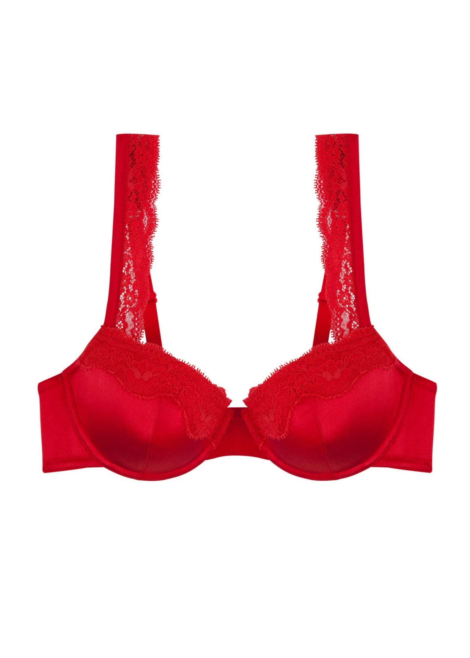 Clara Whispering Contour Balconnet Bra (Tango Red) 1 Clara Whispering Contour Balconnet Bra (Tango Red)