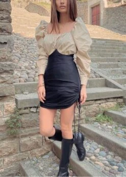 Muse Corset Dress -BLUEBELLA Sales Store the lovis muse soft corset dress cupless underwire bodywear sexy lingerie D