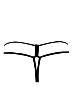 Stella Crotchless Pearl Thong -BLUEBELLA Sales Store unleashed stella crotchless pearl thong black sexy lingerie C